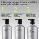 3 žingsnių plaukų stiprinimo ir atkūrimo rinkinys